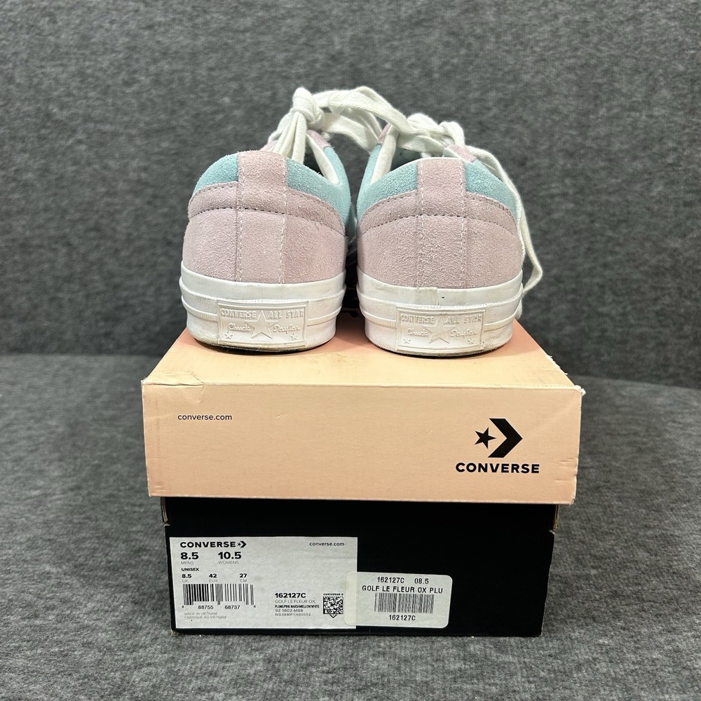 CONVERSE GOLF LE FLEUR OX M 8.5/W 10.5 Plume Pink Skate Shoes Tyler the Creator - Picture 11 of 13